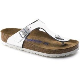 Resim Birkenstock Gizeh Bayan Terlik - Metallic Silver 