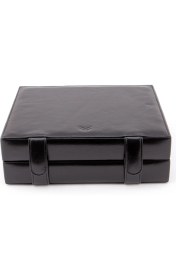 Resim Onywatch 6'lı Italya Menşeli Deri Saat Kutusu Watch Box 