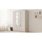 Resim Rabi Mobilya Seray Country 4 Kapak 2 Çekmeceli Gardırop 