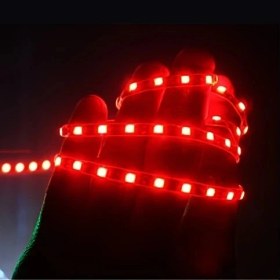 Resim Trendooze Turcoshop11 4 Adet Mavi Led Şerit Işık 12v Araç İçi Dekor Işık 