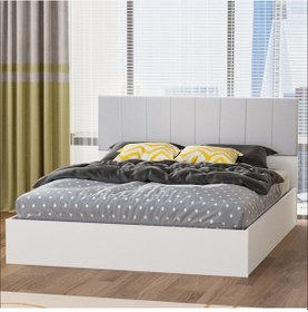 Resim Garaj Home Doğa Çift Kişilik 160x200 Karyola - Beyaz Diğer 