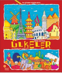 Resim İlk Kitabını Kendin Boya - Ülkeler 