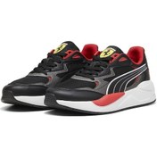 Resim Puma Ferrari X-ray Speed-Black-Aged Silver-Rossocorsa Erkek Spor Ayakkabı 27939 Siyah 