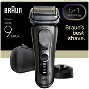Resim Braun Series 9 PRO+ Elektrikli Tıraş Makinesi, Islak ve Kuru, Şarj Standı, 9615S 
