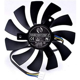 Resim Msı GTX 1060 ITX OC 6G GTX 950 R7 360 2GD5 GTX1060 OC 3G 4 Pin 58 MM Fan 