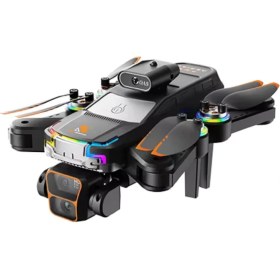 Resim Airvolt JS39 Katlanabilir Drone Uçak Oyuncak Katlanabilir Fırçasız Kamera Wifi Kontrolü Mobil Takip, Akrobatik Uçuş, (Çantalı) 