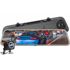 Resim Novatek NT924GW+128GB 4K 2160P ADAS GPS+Wifi 12 inç Araç Kamerası 
