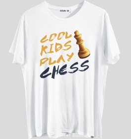 Resim satranc365 Cool Kids Play Chess Satranç T-shirt 