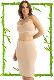 Resim HRN Textile Bambu Midi Jüpon (Q-En 300) 
