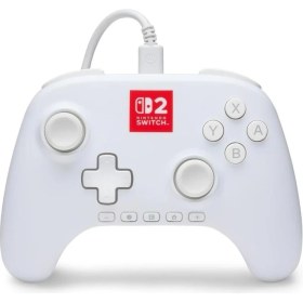 Resim Powera Advantage Nintendo Switch 2 Lumectra Wired Pro Controller Kablolu Oyun Kolu Beyaz 