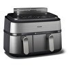 Resim Philips NA555/00 Airsteam Çıft Hazneli Airfryer 