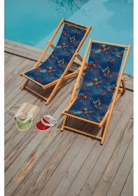 Resim Bluehomeconcept Adawall Home Blue Superman Şezlong 