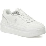 Resim U.s.polo Assn.carolıne 5pr Beyaz Comfort Casual Anatomik Spor Ayakkabı Beyaz 