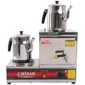 Resim Mizan 1 Demlikli Elektrikli Çay Kazanı 10 LT Demlik Dahil 