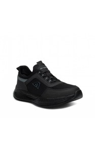 Resim KİNDEP (Acropol) Hafif Comfort Cilt Kadın Spor Ayakkabı SİYAH 