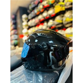 Resim Fazer Siyah Vizör Shin Black Full Face Güneş Vizörlü Motosiklet Kaskı 