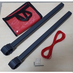 Resim Antrasit Gri Çamaşır Kurutma Askılığı 50 mm Boru Çamaşırlık Antrasit 