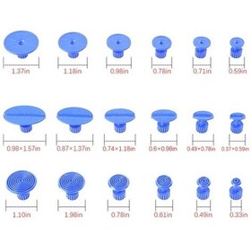 Resim Pazly Turkishboyasız Çizik Giderici 18 Parça Araç Gövde Onarım Seti - Buzlanma, Çizik Ve Çökme Tamiri İçin/ 