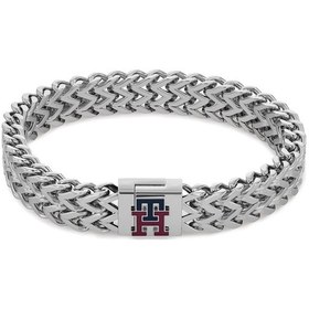 Resim Tommy Hilfiger Thj2790462 Erkek Bileklik Metalik Gri 