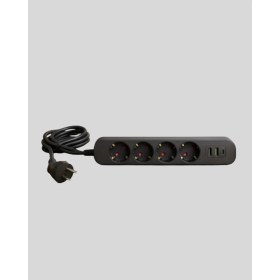 Resim Akıllı Akım Dengelemeli 4’lü Çoklu Priz Typec ve USB Çıkışlı 