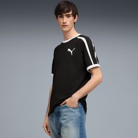 Resim Puma T7 Ringer Erkek Siyah Tişört (635242-01) 
