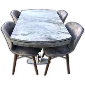 Resim Masa X Çapraz Model Metal Çelik nikelaj Ayak Mdflam açıl tabla Dökme sünger lily sandalye El Yapım 