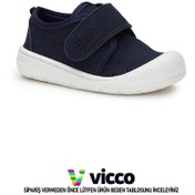 Resim Vicco Anka Model Basic Kız Bebek ve Çocuk İlk Adım Günlük Lacivert Panduf 