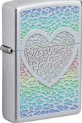 Resim Çakmak 49780 Heart Design Zippo