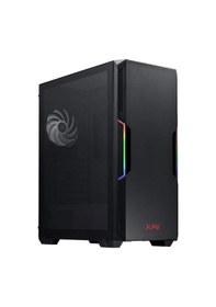 Resim Starker Tempered Glass Starker-bkcww Argb 2 Fanlı Siyah Atx Oyuncu Kasası 