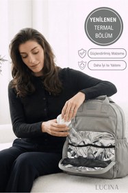 Resim Lucina Oslo Anne Bebek Termal Bakım Çantası 