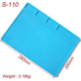 Resim Xiaxiaoer Anti-Statik Isıya Dayanıklı Çalışma Masası Lehimleme Istasyonu Demir Telefon Bilgisayar Tamir Anti-Manyetik Bga Yalıtkan Silikon Ped (Yurt Dışından) 