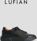 Resim Lufian 111230187 Tommy Casual Deri Erkek Sneaker Ayakkabı SİYAH 