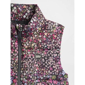 Resim GAP Kız Çocuk Anorak Yelek Siyah - Siyah / M (8 Yaş) 
