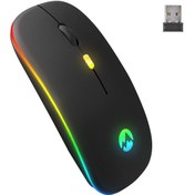 Resim Everest BT11 2in1 Bluetooth Mouse ve 2.4GHz Şarjlı Mouse Kablosuz Mouse Wireless Mouse 