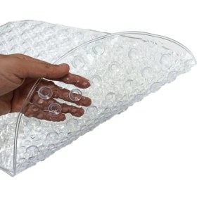 Resim Banyo Küvet Duşakabin Kaydırmaz Vantuzlu Paspas 40X70 cm -KE06 