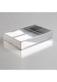 Resim Narkalıp Dikdörtgen Ayarlı Kek Kalıbı Derinlik 6 Cm 