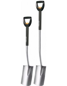 Resim Fiskars 131310 Teleskopik Bahçe Küreği Düz Uçlu - 1000620 