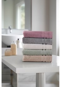 Resim Ivory Yüz Havlusu Bej 50x90 CM 