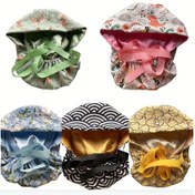 Resim Kadınlar için Ayarlanabilir Uyumlu | Ayarlanabilir Atkuyruğu Çalışma Şapkası - Çiçekli, Düz Renkli ve Soyut Desenli Şık Scrub Şapka, Polyester, Elde Yıkanabilir, Esnek Olmayan, Kenarsız Tasarım, Profesyonel Saç Şapkası | Çiçek Baskılı Şapka | Polyester Şapka, Atkuyruğu Şapka 