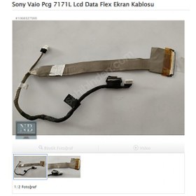 Resim Sony Vaio Pcg 7171L Lcd Data Flex Ekran Kablosu 