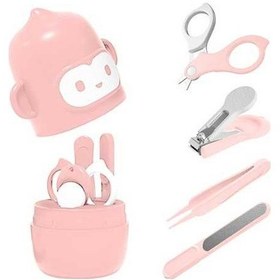 Resim Flybuy Zararsız Tırnak Seti: Saklama Parçalı, Maymun Kutusu Koku Yapmayan, Geeroyoo Bebek Bakım 4 Lü 