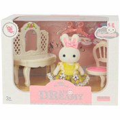 Resim Mega Bay Dreamy Mini Tavşan Aksesuarlı Şifonyer Seti 