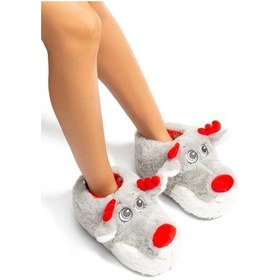 Resim Twigy Ee0530 Tw Betty Grı Kadın Panduf Gri 