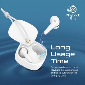 Resim Promate Freepods-3 Tws Bluetooth Kablosuz Kulaklık, 4 Gürültü Önleyici Mikrofon, Dokunmatik Kontrol, Enc Kulaklık 