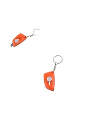 Resim Turuncu Minik Maket Bıçağı Anahtarlık 1 Adet Ebat: 5,5 Cm X 2,9 Cm, Bıçak Boyut: 0,9 Cm X 0,9 Cm 