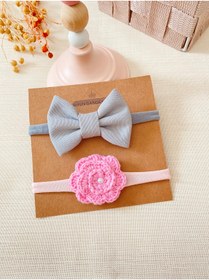 Resim Derinkids 2'li Çocuk Ve Bebek Bandana Seti 