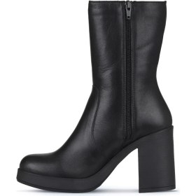 Resim Bueno Shoes Siyah Deri Kadın Topuklu Bot 01WZ3203 01WZ3203 