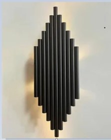 Resim Riolight Retro,rustik,vintage Siyah Metal Duvar Aplik Siyah 