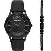 Resim Emporio Armani AR80057 Erkek Kol Saati + Bileklik 