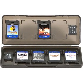 Resim PS Vita Kartlık Oyun Kutusu PS Vita Kart Koruyucu PSV Aksesuar Siyah 